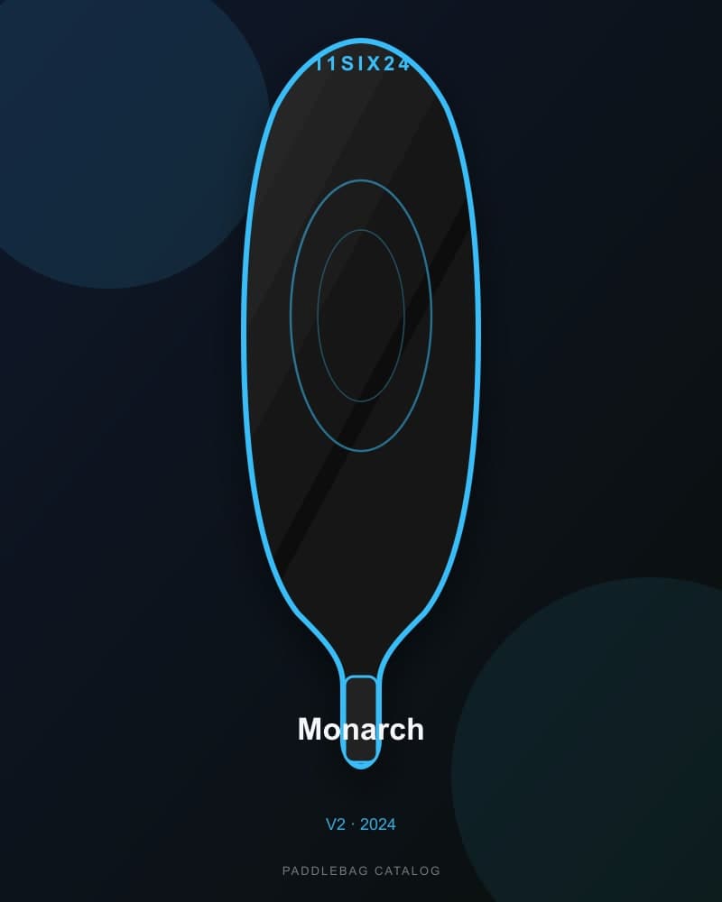 11SIX24 Monarch V2 pickleball paddle — specs and inventory on PaddleBag