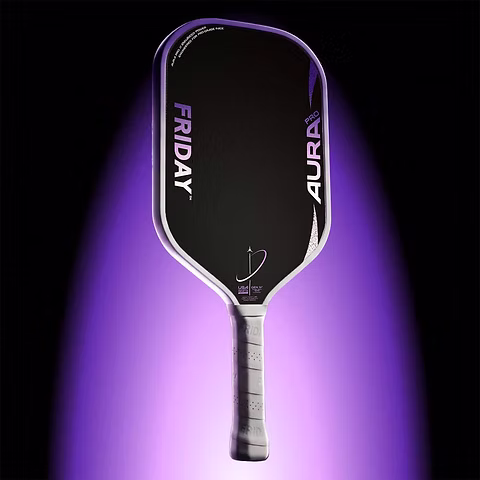 Friday Aura Pro 16mm pickleball paddle — specs and inventory on PaddleBag