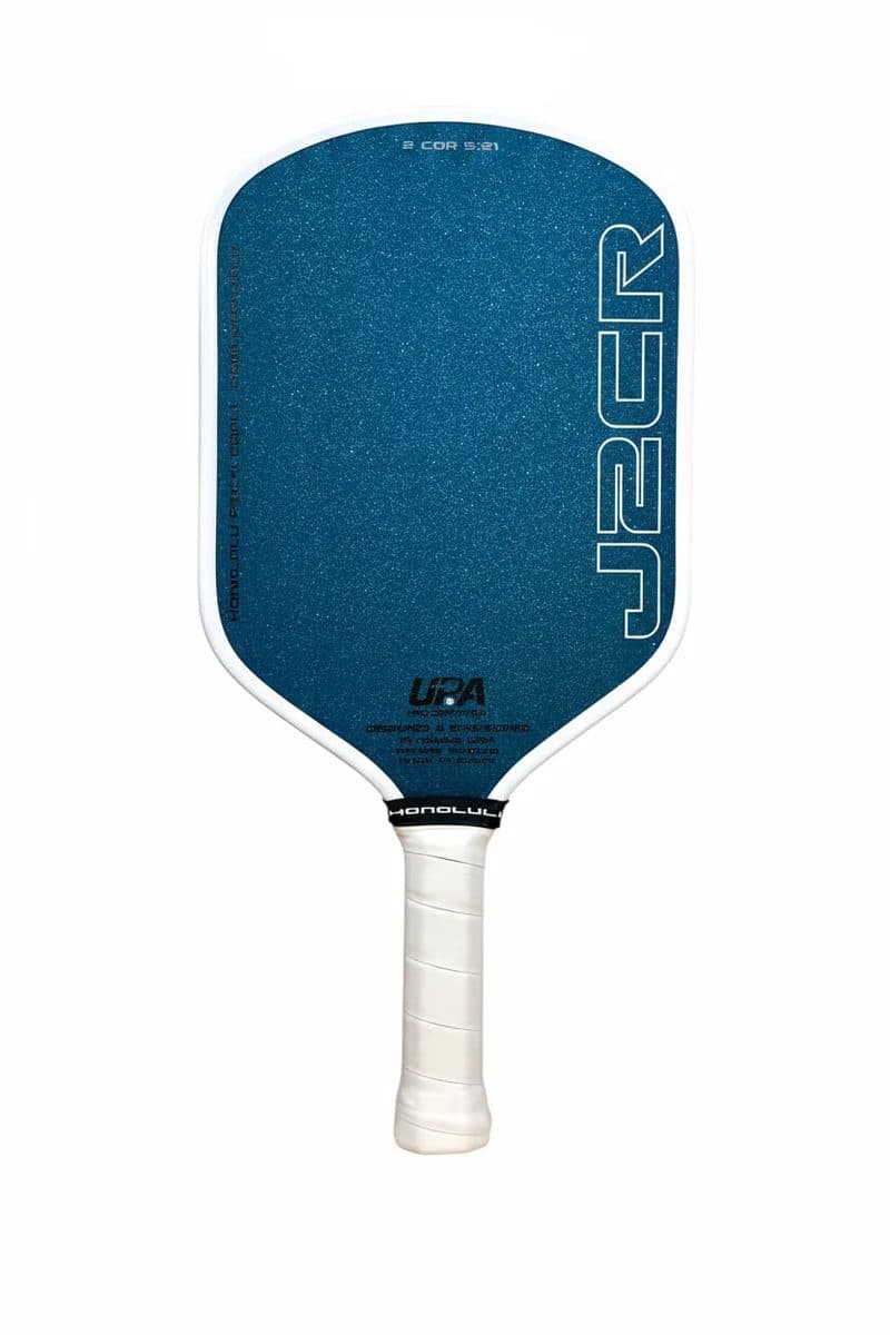 Honolulu J2CR Crystal Blue™ Endurance Surface™ pickleball paddle — specs and inventory on PaddleBag