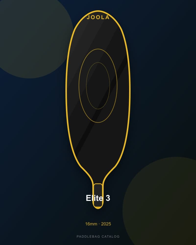 JOOLA Elite 3 16mm pickleball paddle
