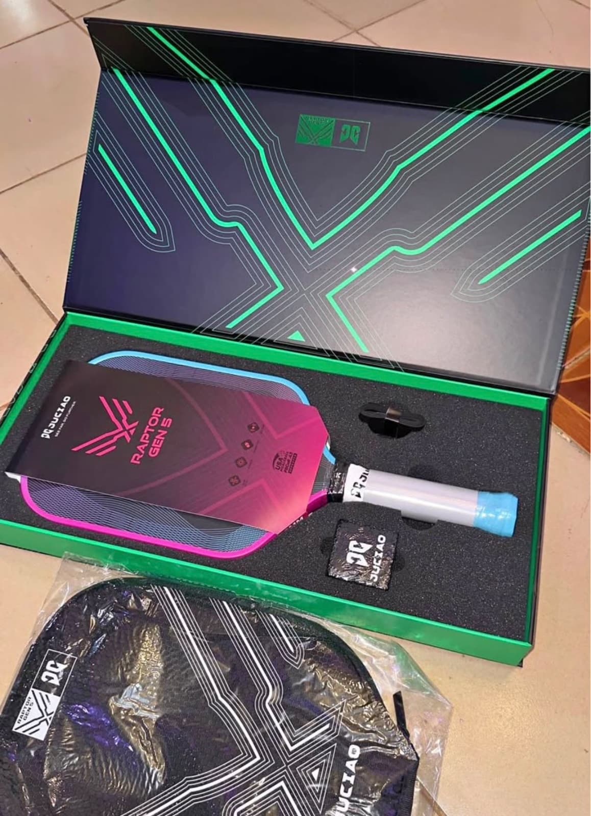 Juciao Raptor Pro Gen 5 pickleball paddle — specs and inventory on PaddleBag