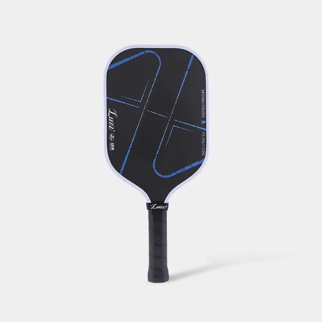 Luzz Inferno Frozen 16mm pickleball paddle — specs and inventory on PaddleBag