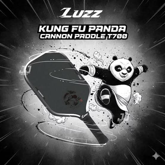 Luzz Kung Fu Panda Cannon 16mm pickleball paddle — specs and inventory on PaddleBag