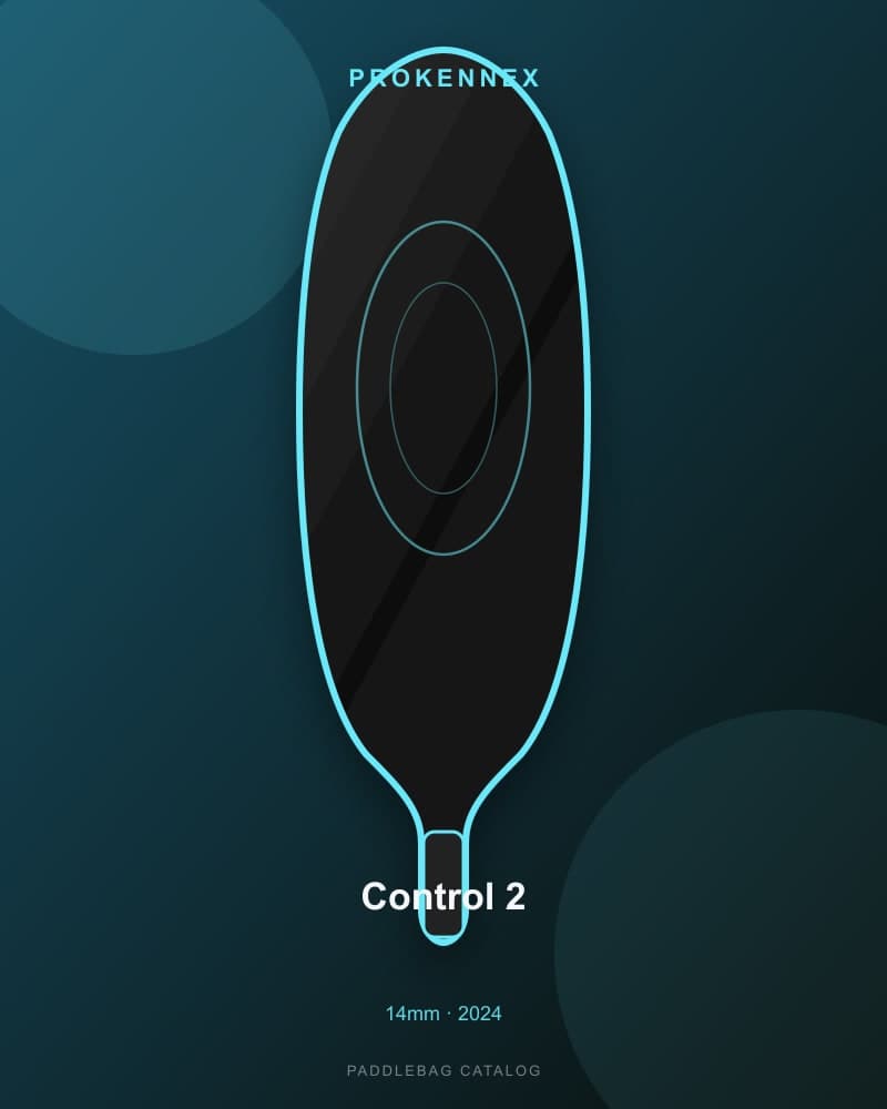 ProKennex Control 2 14mm pickleball paddle — specs and inventory on PaddleBag