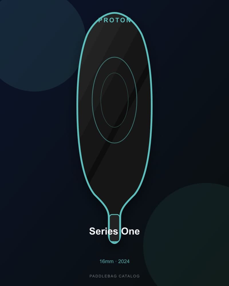 Proton Series One 16mm pickleball paddle — specs and inventory on PaddleBag