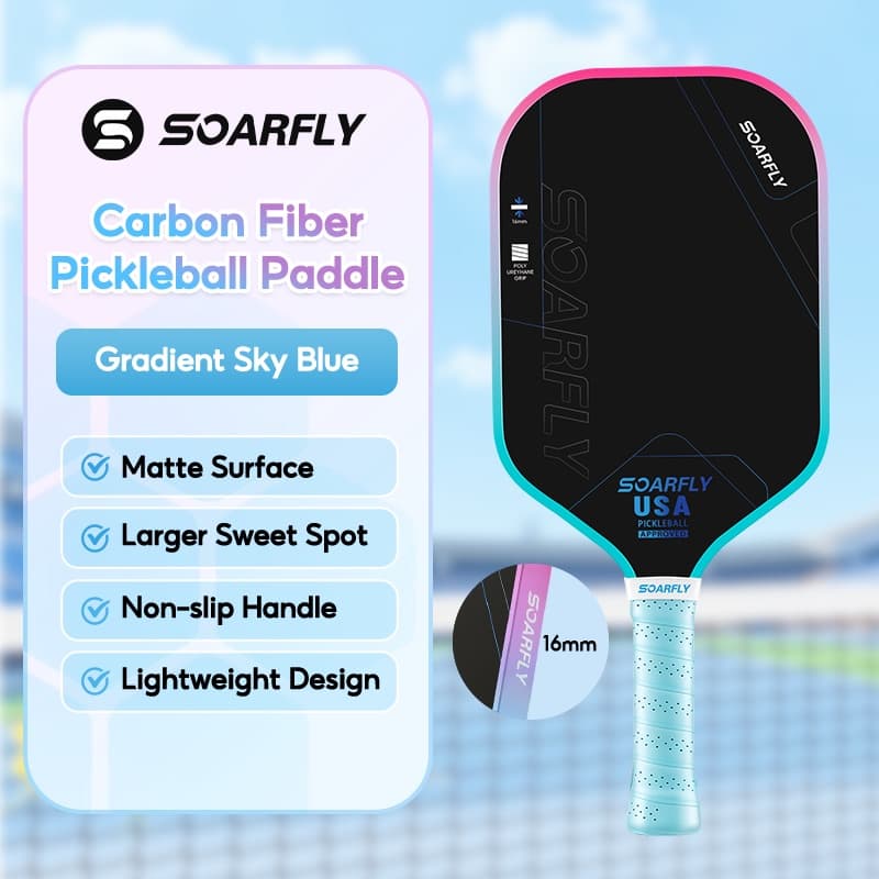 Soarfly T700 16mm pickleball paddle — specs and inventory on PaddleBag