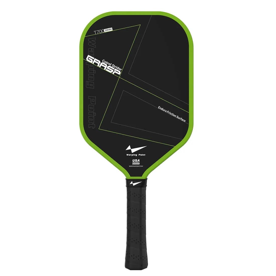 warping point grasp 20mm pickleball paddle — specs and inventory on PaddleBag