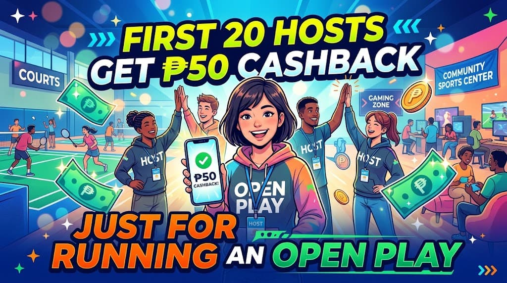 Host OP & Get โฑ50 Cashback ๐ โ pickleball blog cover on PaddleBag