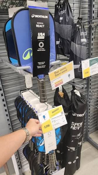 Decathlon Pickleball Set Play - 2 Rackets Kuikma